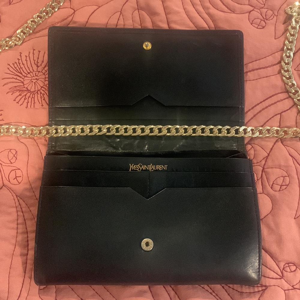 Vintage Preloved YSL Wallet, Authentic - Picture 12 of 13